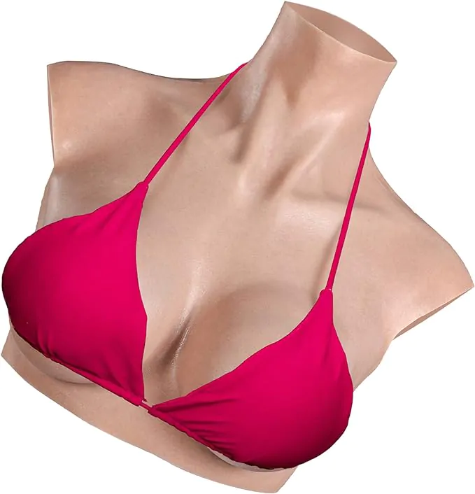 silicone breastplate